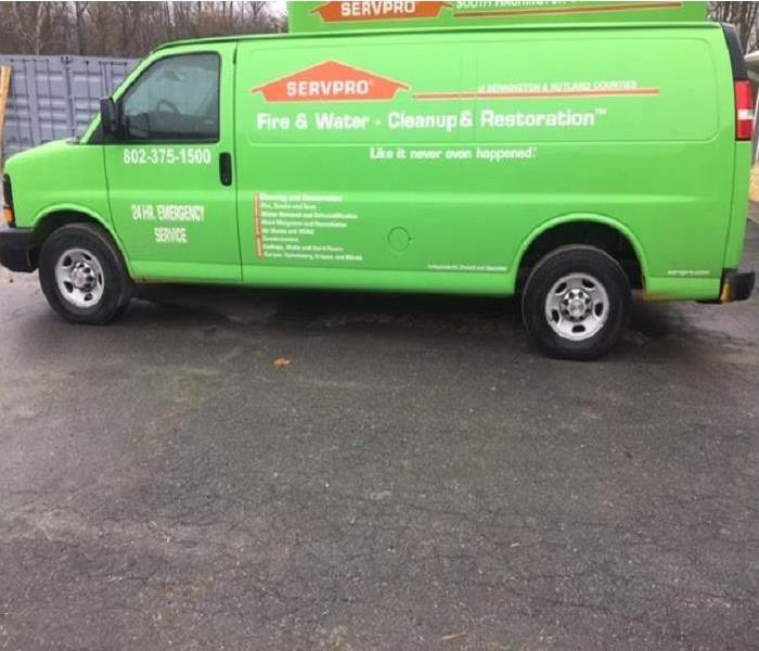 New SERVPRO of Bennington and Rutland Counties VAN