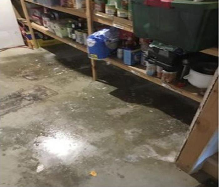 Bennington County basement flood